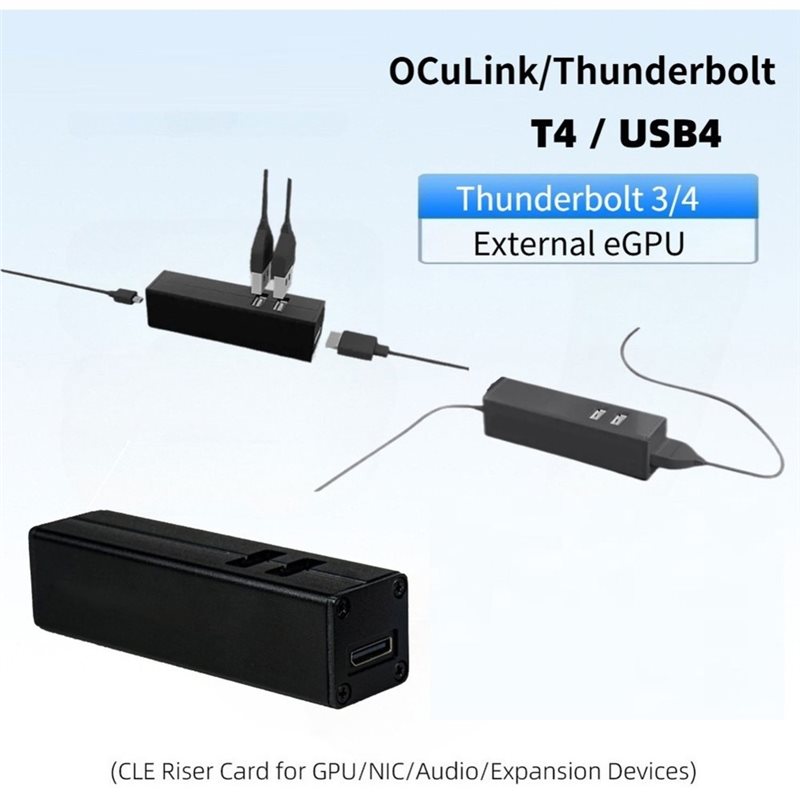 초특가 - T4 오큘링크 썬더볼트 4 USB4 어댑터, - Gpu External Dock Egpu Thunderbolt 4 리뷰 및 가격